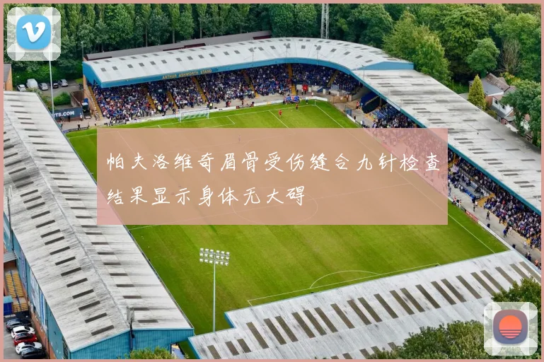 帕夫洛维奇眉骨受伤缝合九针检查结果显示身体无大碍
